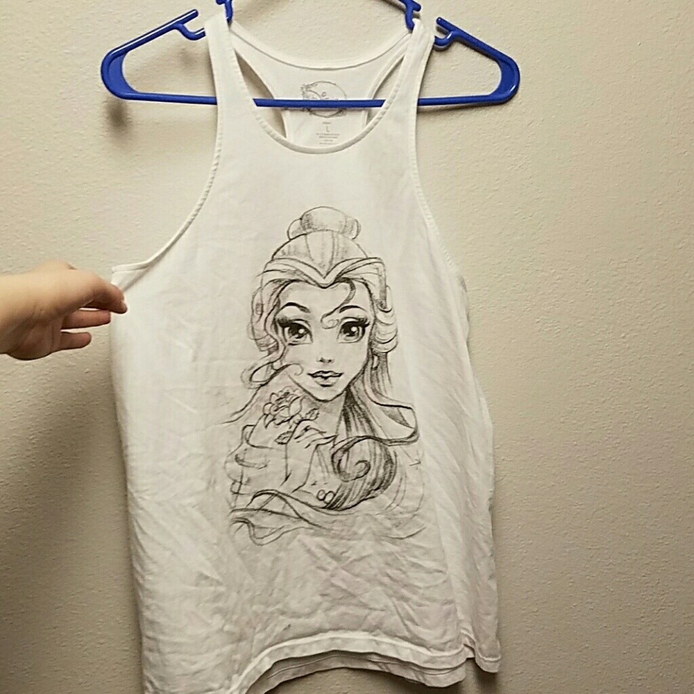 Disney Belle Racer back Tank
